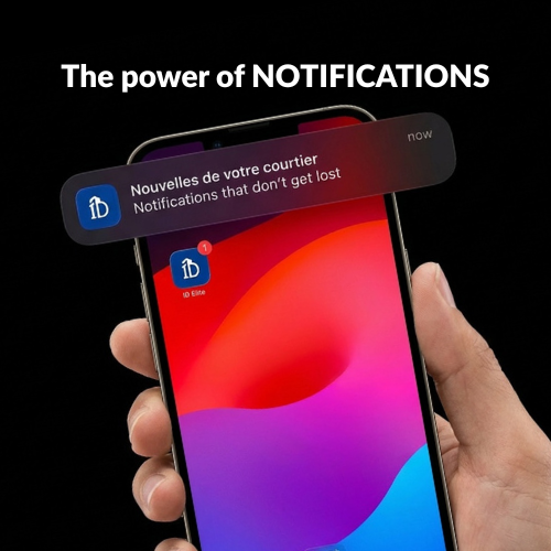 Send useful updates to your clients through push notifications